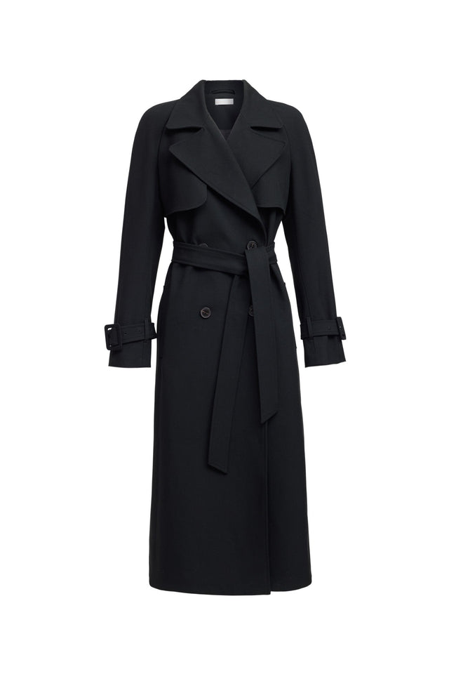 product Berlin Trench Kookai Long sleeve Trench-coat Full length womens-coats-and-jackets