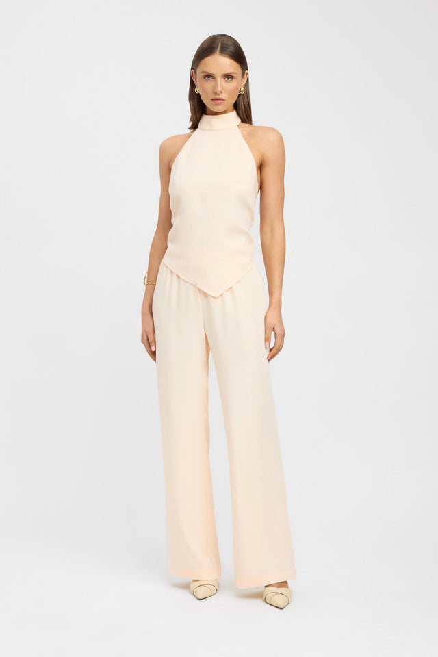 side Maria Wide Leg Pant Kookai Wide-leg High-rise white womens-regular-pants