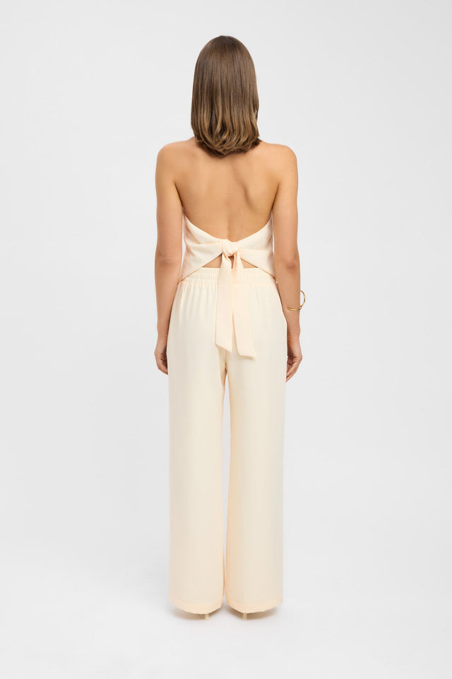 back Maria Wide Leg Pant Kookai Wide-leg High-rise white womens-regular-pants