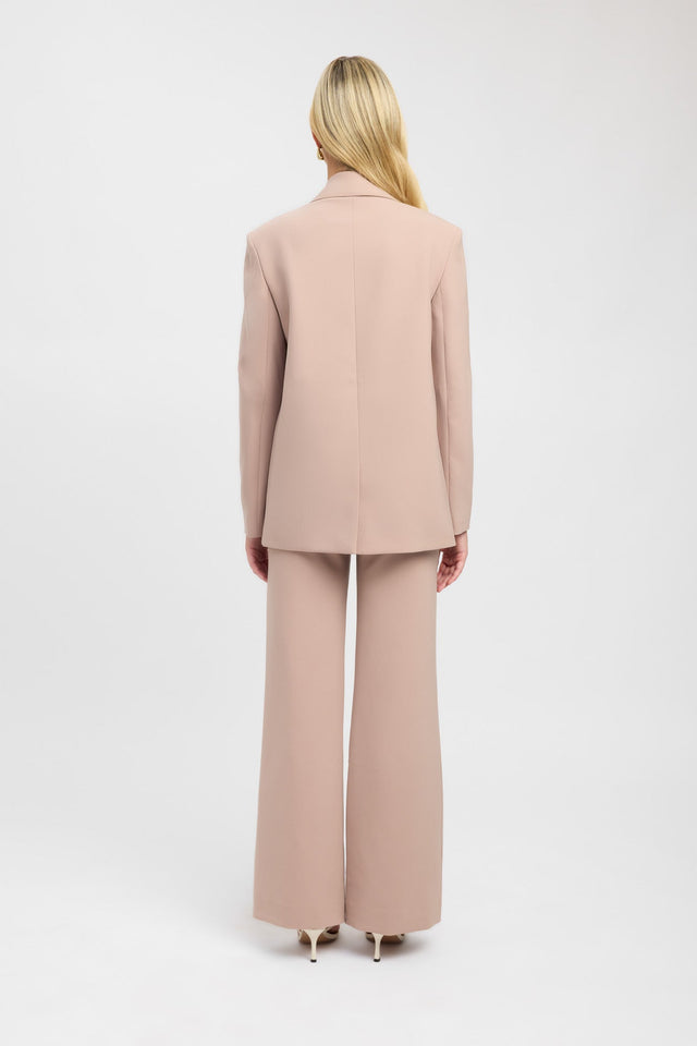 front Alto Curved Blazer Kookai Long sleeve Blazer Regular white womens-coats-and-jackets 