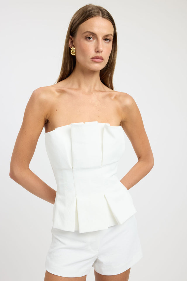 Ariel Pleat Top