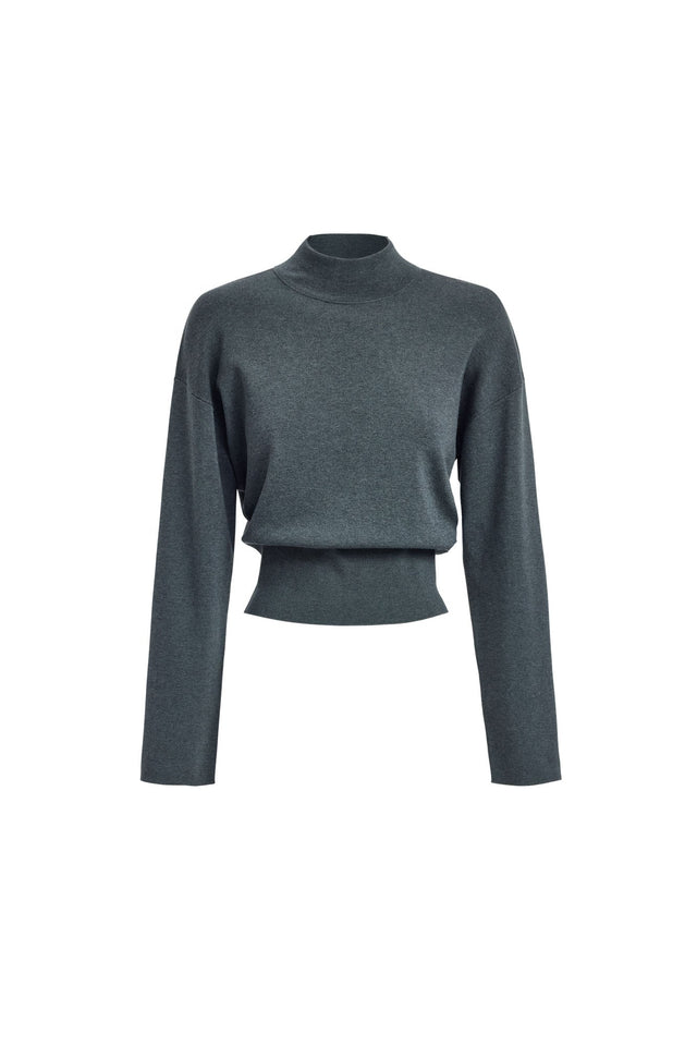 Amsterdam Turtle Neck Top Kookai High neck Relaxed womens-jumpers 