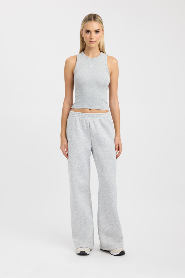 side Tate Wide Leg Trackpant Kookai Wide-leg Mid-rise brown womens-regular-pants 