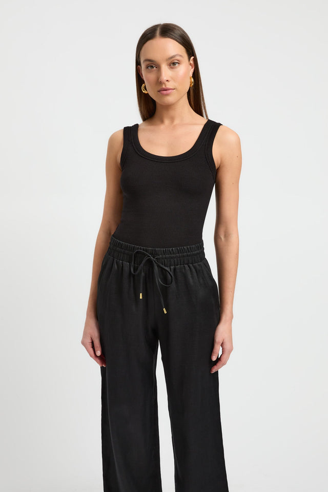 product Romeo Tank Kookai Fitted Scoopneck Sleeveless Womens-Blouse 