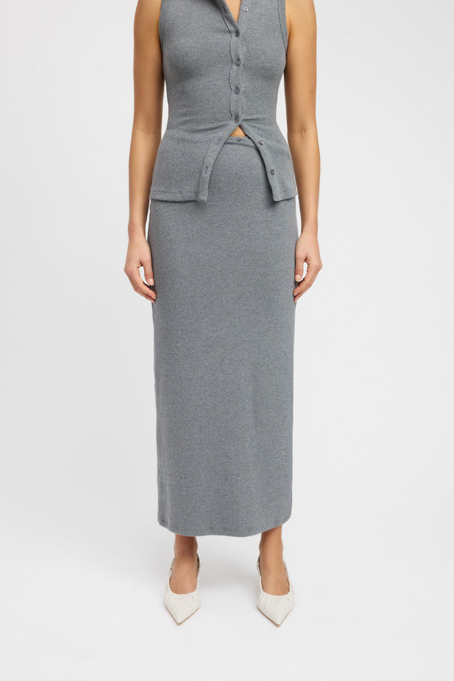 product Carter Maxi Skirt Kookai Straight Maxi white womens-skirts 
