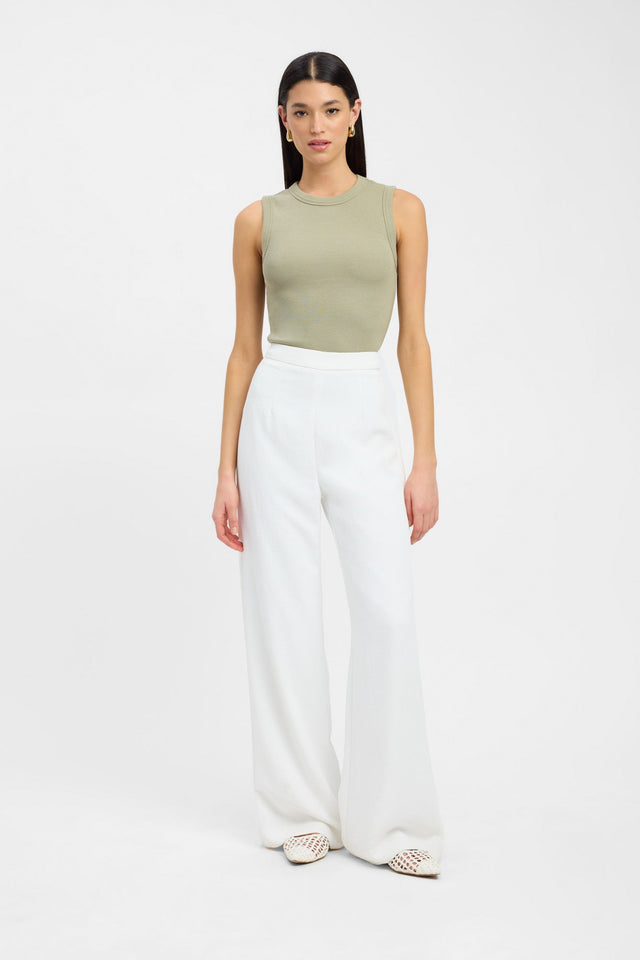 product Theodore Tank Kookai Fitted Squareneck Short sleeves Womens-Blouse 