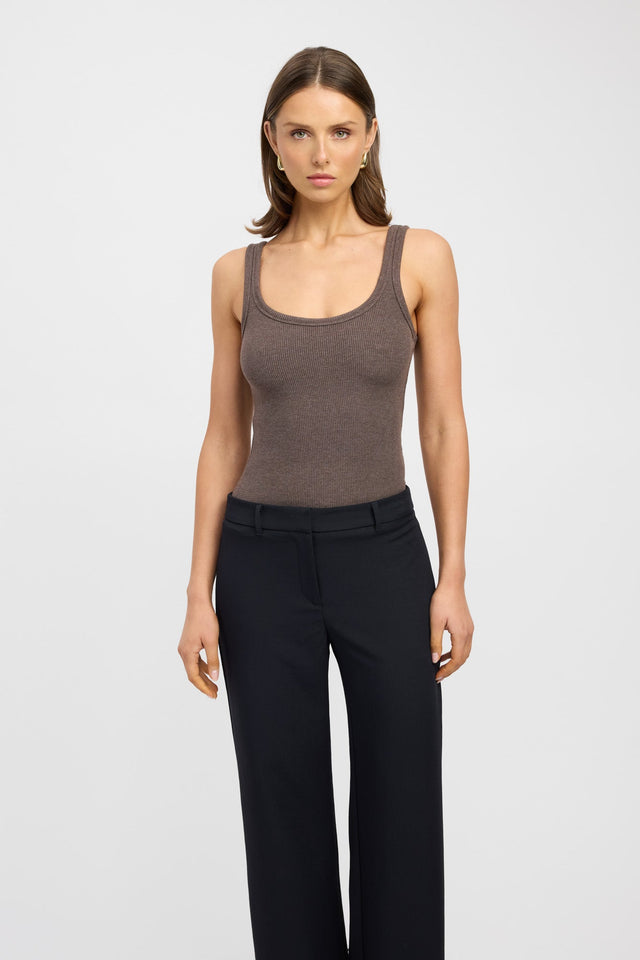 product Freya Tank Kookai Fitted Roundneck Short sleeves Womens-Blouse 