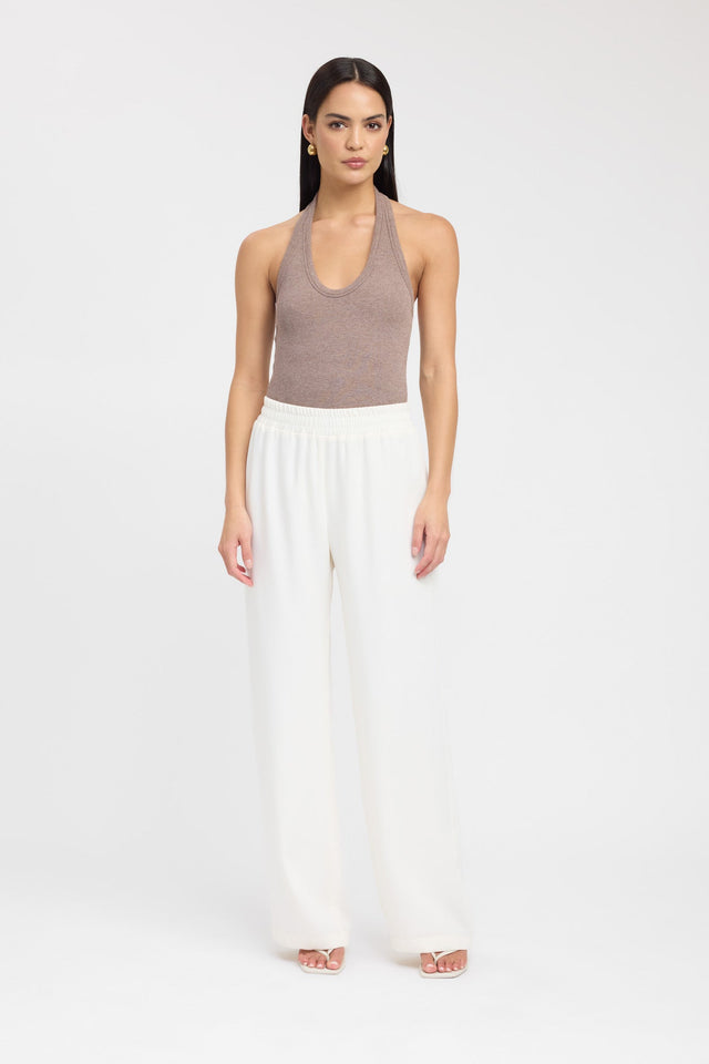 front Hadley Tank Kookai Fitted Scoopneck Sleeveless Womens-Blouse 