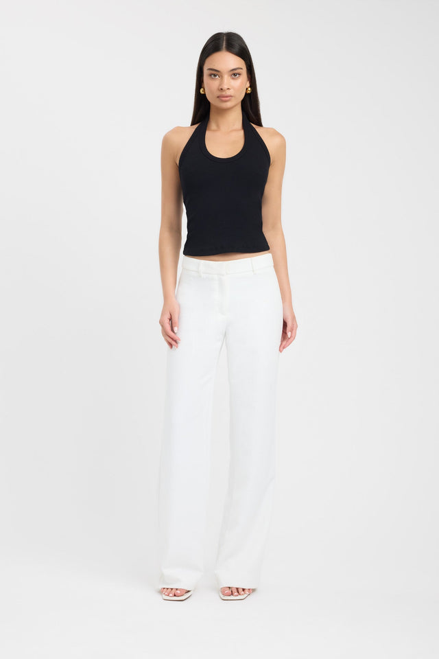 front Hadley Tank Kookai Fitted Scoopneck Sleeveless Womens-Blouse 