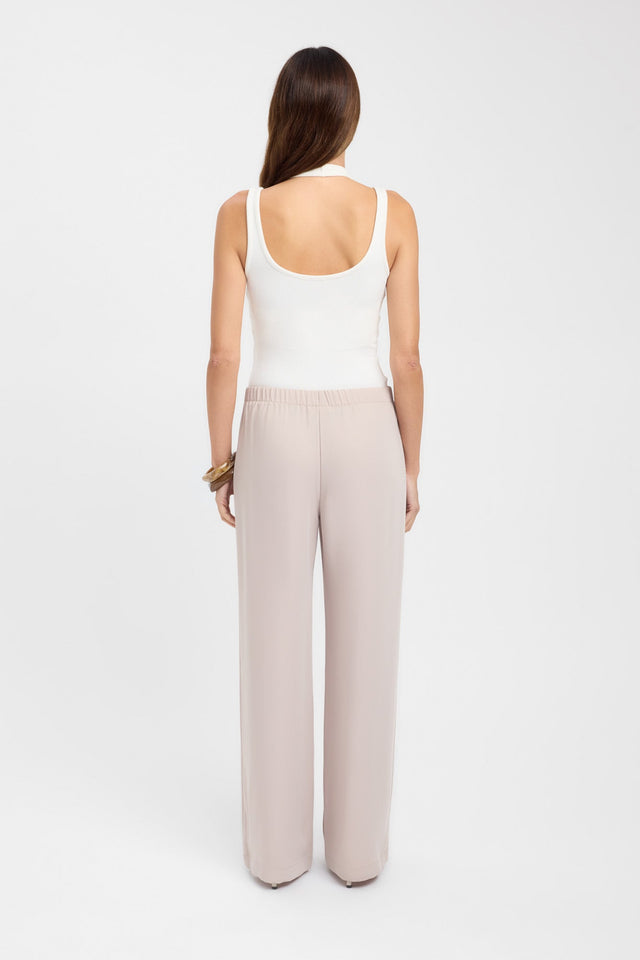 back Dollie Tank Kookai Fitted Scoopneck Sleeveless Womens-Blouse 