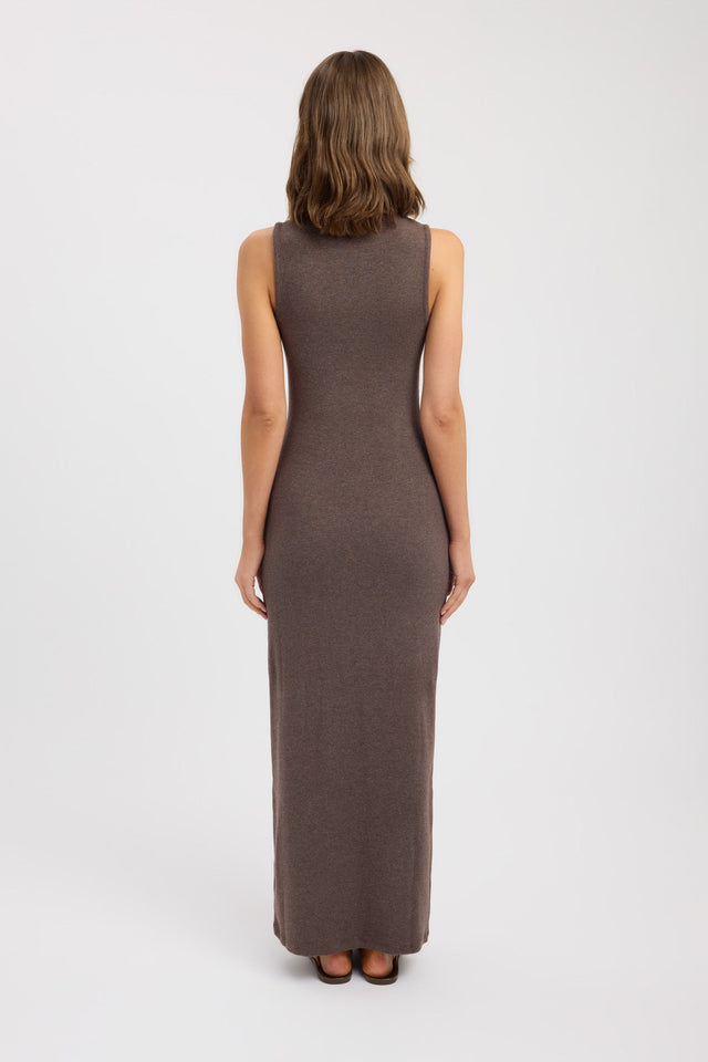 back Cammy Maxi Dress Kookai Bodycon Maxi Fitted Scoopneck womens-dresses 