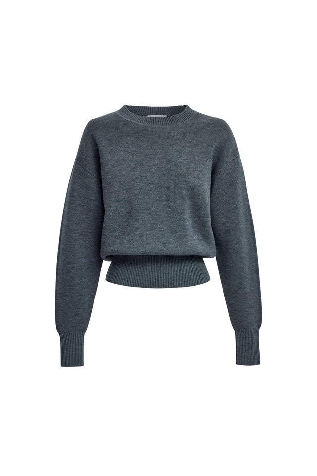Dalton Crew Jumper Kookai Round neck Relaxed womens-jumpers 