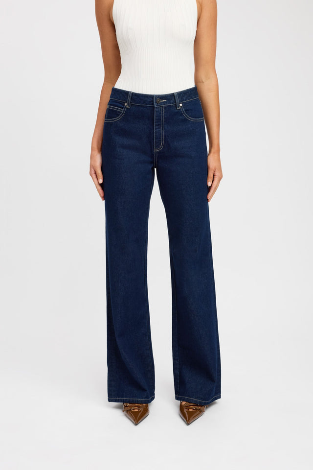 front Ezra Jean Kookai Regular High-rise womens-regular-pants 