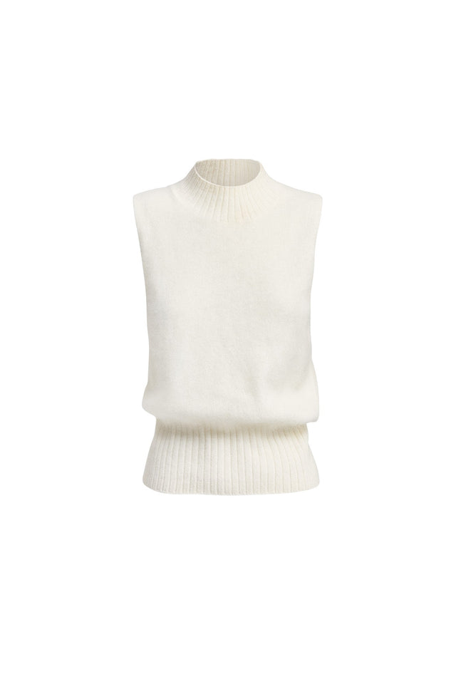 product Geneva Tank Kookai Fitted Highneck Sleeveless Womens-Blouse 