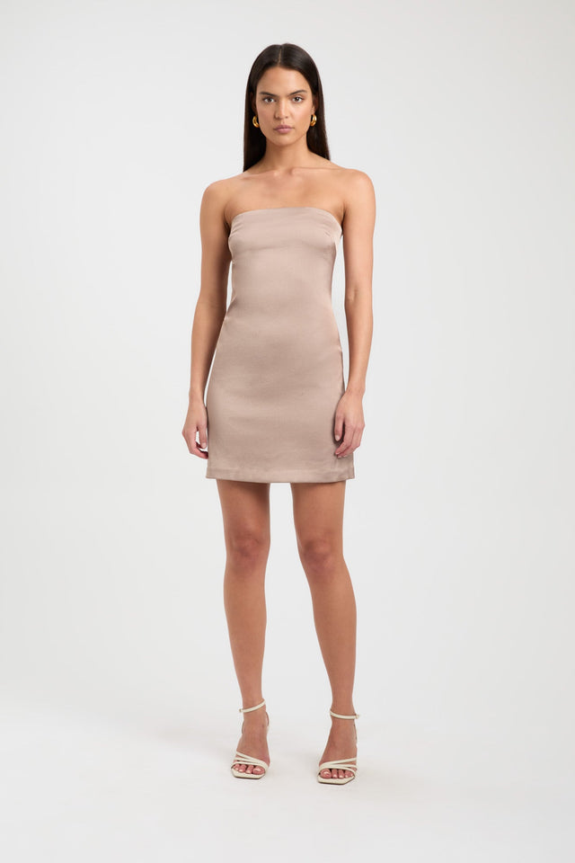product Belle Mini Dress Kookai Bodycon Mini Fitted Squareneck white womens-dresses 