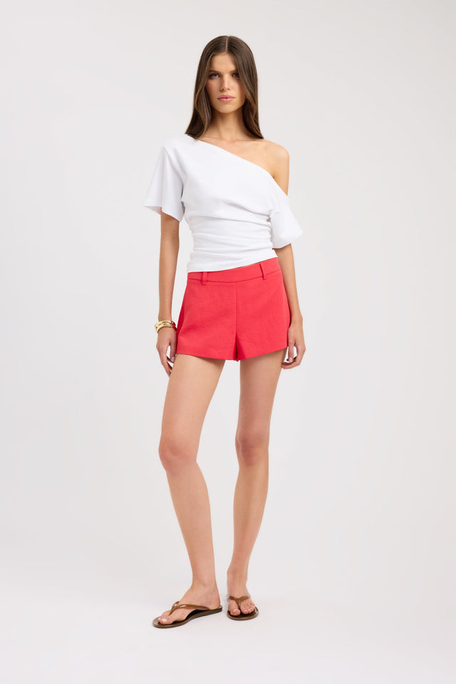 side Ariel Mini Shorts Kookai High-rise Fitted womens-shorts 