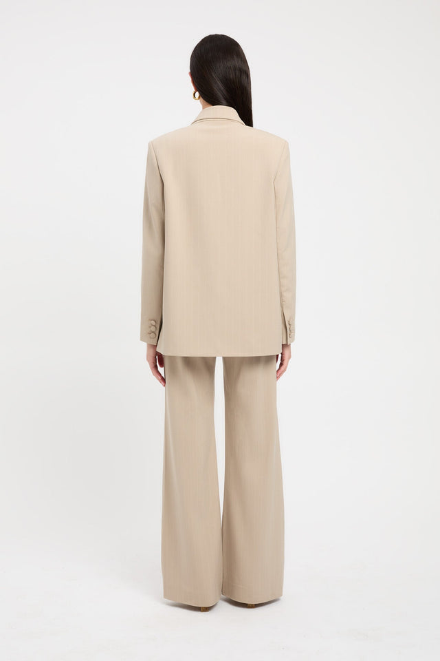 Bergen Oversized Blazer Kookai Long sleeve Blazer Regular white womens-coats-and-jackets 