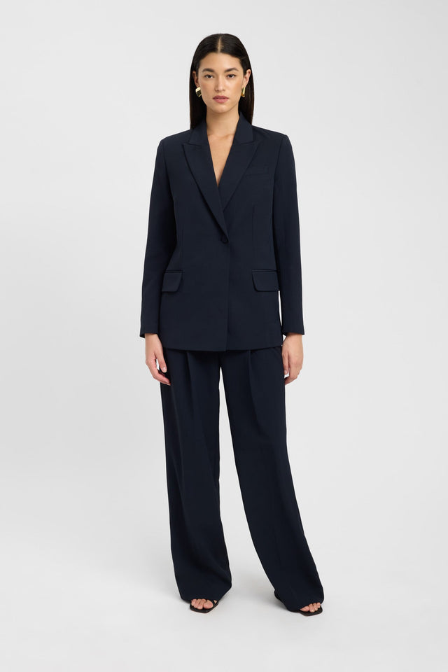 front Opal Blazer Kookai Long sleeve Blazer Regular black womens-coats-and-jackets 
