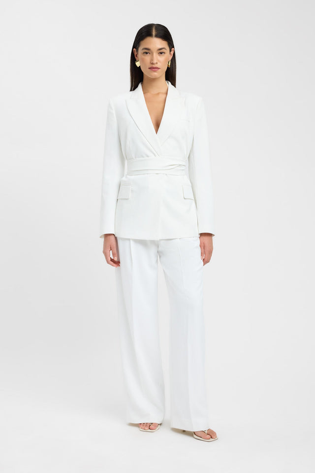 side Opal Blazer Kookai Long sleeve Blazer Full length black womens-coats-and-jackets 