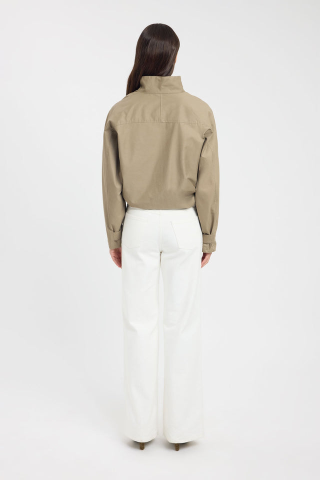 back Spencer Spray Jacket Kookai Long sleeve Regular Short womens-coats-and-jackets 