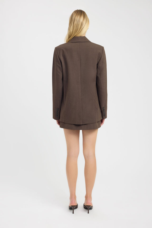 back Ashford Button Blazer Kookai Long sleeve Blazer Full length womens-coats-and-jackets 