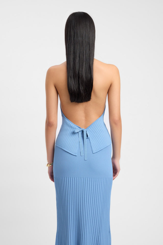 front Serah Halter Top Kookai Fitted Squareneck Sleeveless Womens-Blouse 