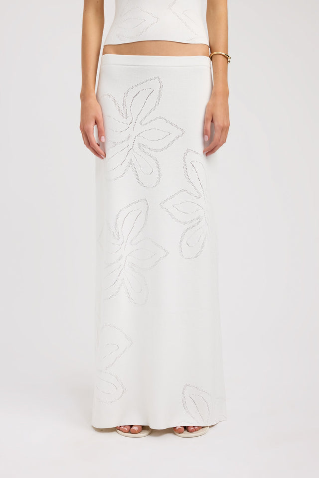 front Cancun Maxi Skirt Kookai Straight Maxi womens-skirts 