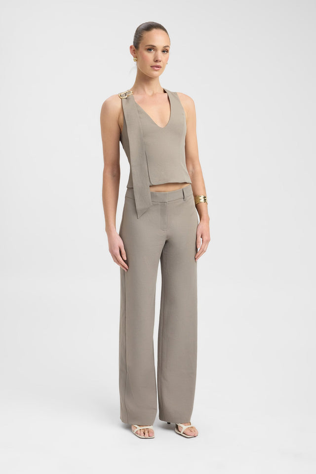 Ariel Buckle Slider Top