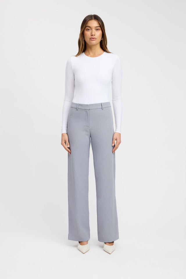 front Ariel Low Rise Pant Kookai Wide-leg Mid-rise black womens-regular-pants 