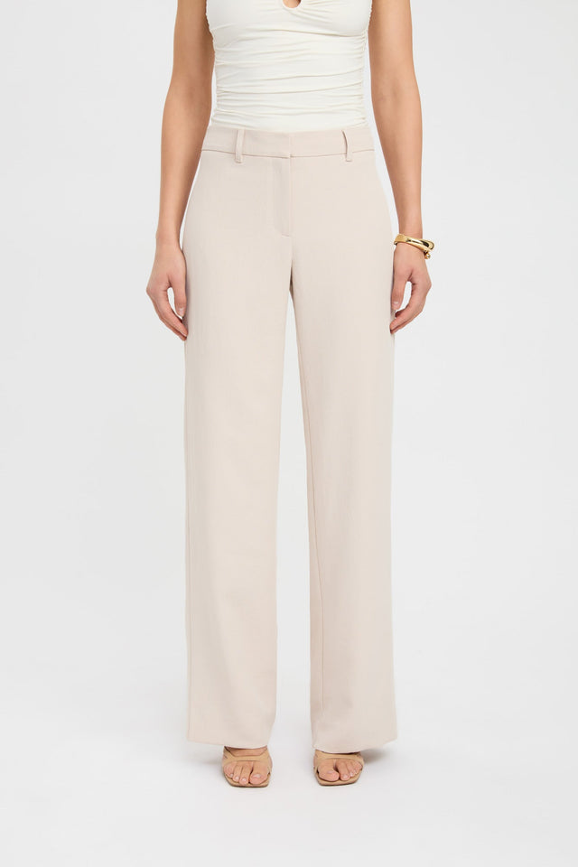 front Ariel Low Rise Pants Kookai relaxed Low-rise womens-regular-pants 