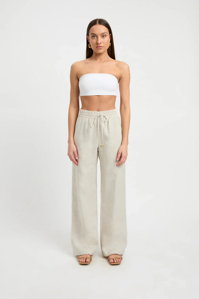 product Malia Crop Kookai Relaxed Squareneck Sleeveless Womens-Blouse 