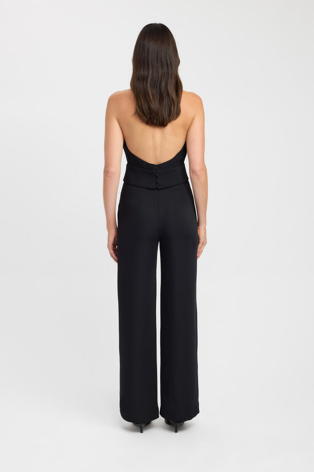 back Maria Staple Pant Kookai relaxed High-rise black womens-regular-pants 