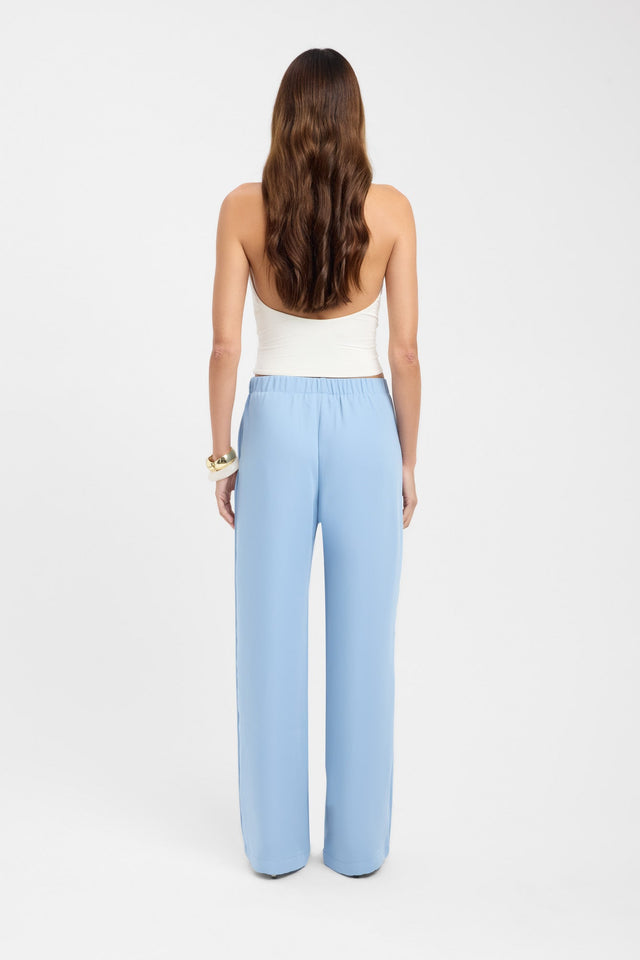 back Maria Elastic Pant Kookai Wide-leg High-rise grey womens-regular-pants 