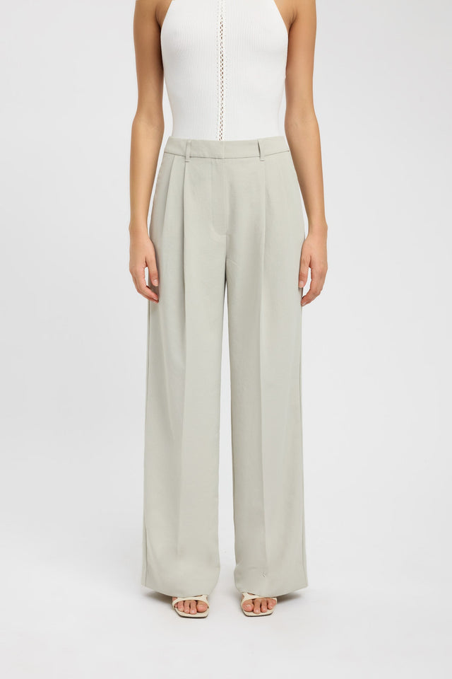 side Opal Adjustable Pant Kookai Wide-leg High-rise black womens-regular-pants 