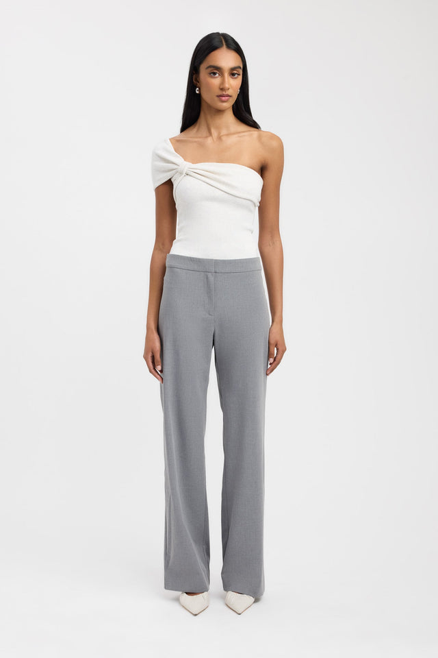 front Dallas Low Rise Pant Kookai relaxed Low-rise brown womens-regular-pants 