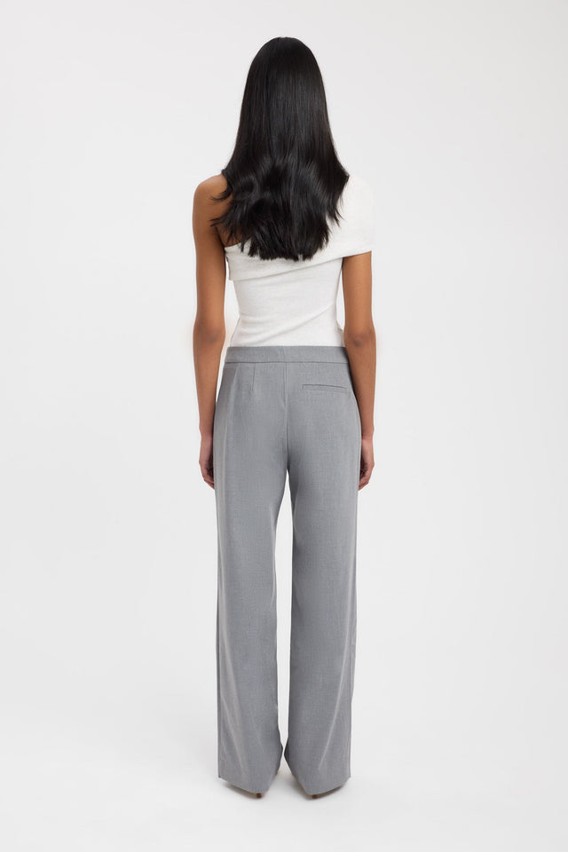 back Dallas Low Rise Pant Kookai relaxed Low-rise brown womens-regular-pants 