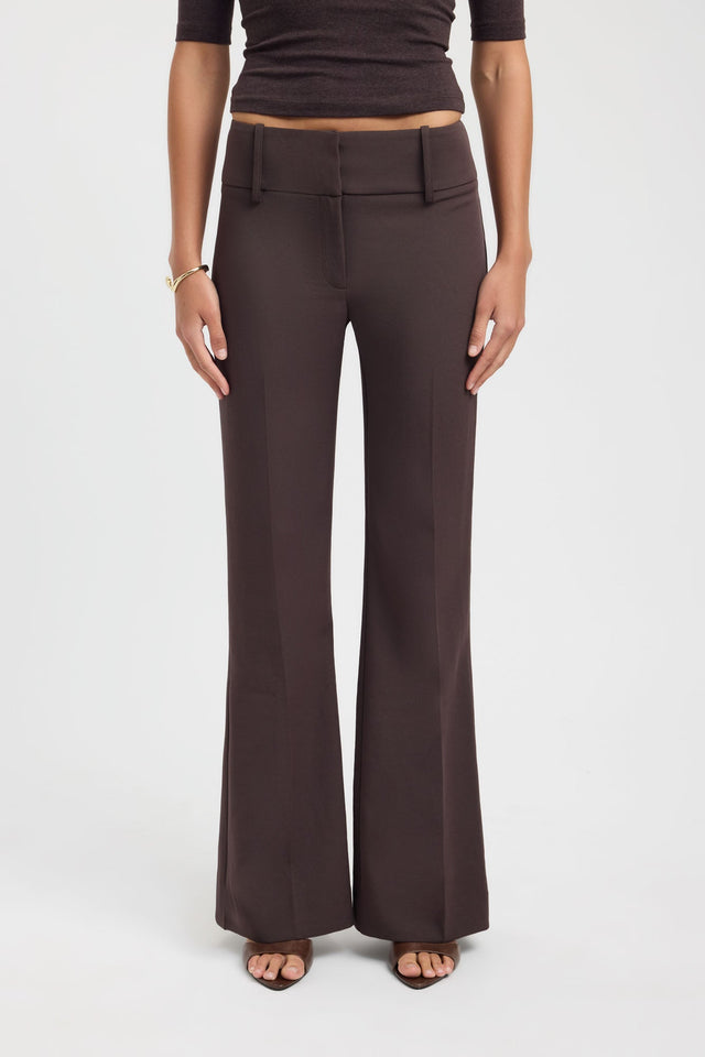 front Ariel Waistband Pant Kookai Regular Low-rise womens-regular-pants 
