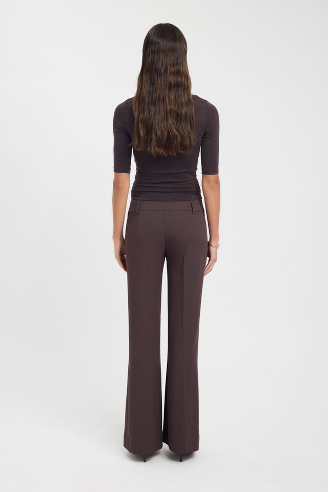 back Ariel Waistband Pant Kookai Regular Low-rise womens-regular-pants 