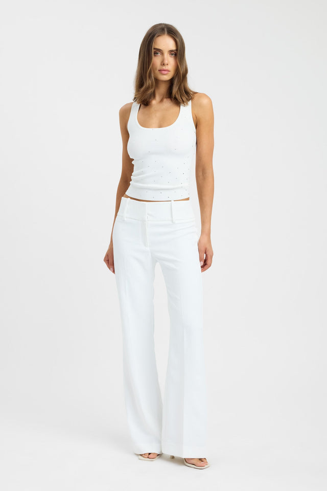 front Ariel Waistband Pant Kookai Regular Mid-rise womens-regular-pants 