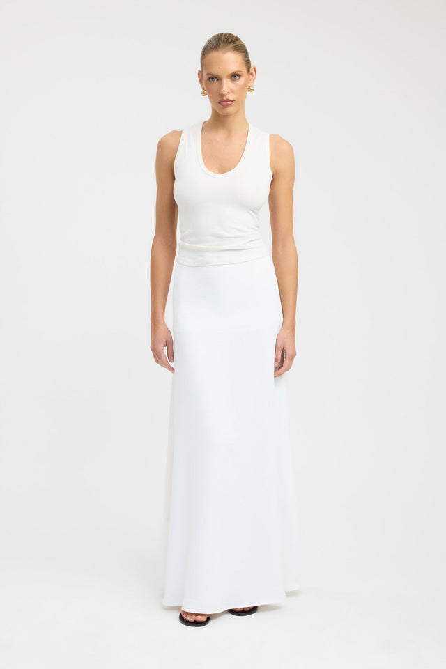 Oyster Full Maxi Skirt