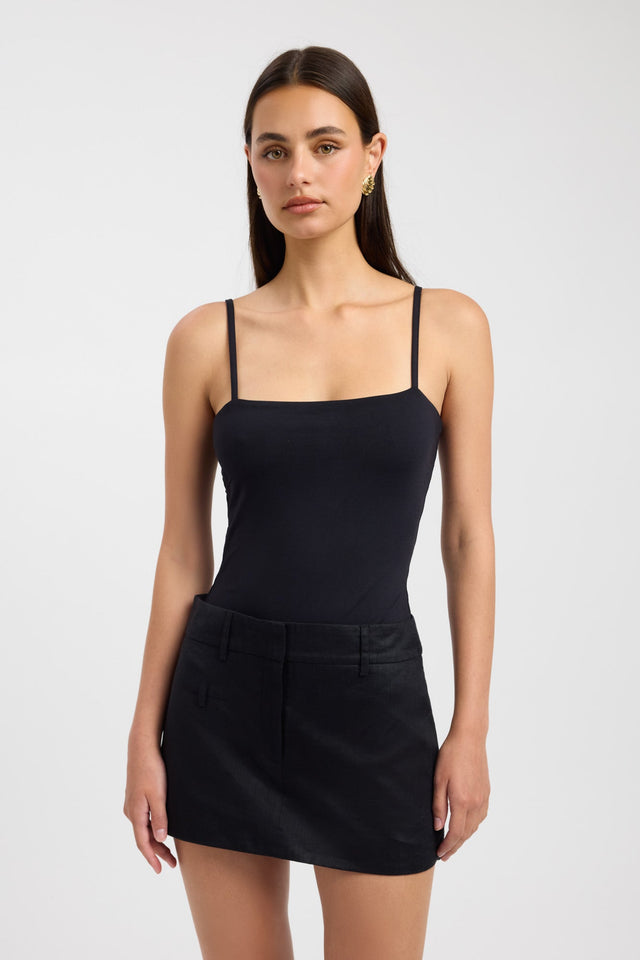 front Tahiti Skort Kookai Straight Mini womens-skirts 