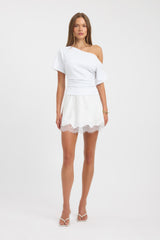 Palermo Lace Mini Skirt