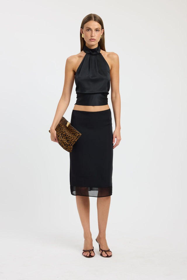 Maria Chiffon Midi Skirt