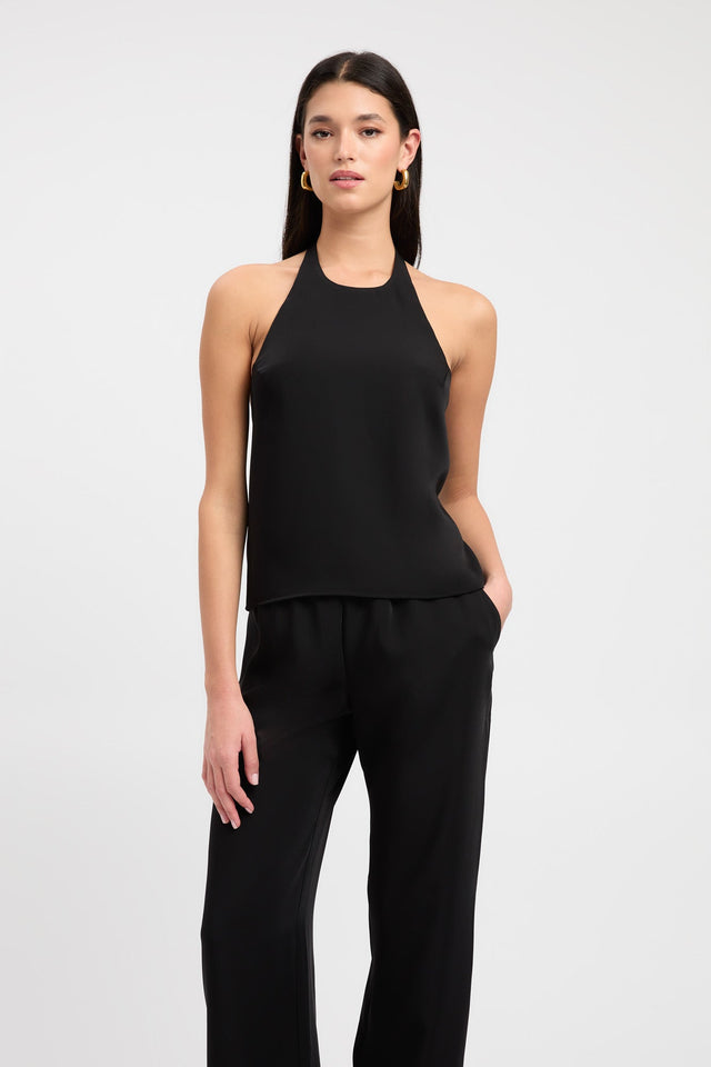 front Maria Core Top Kookai Relaxed Round womens-singlets 