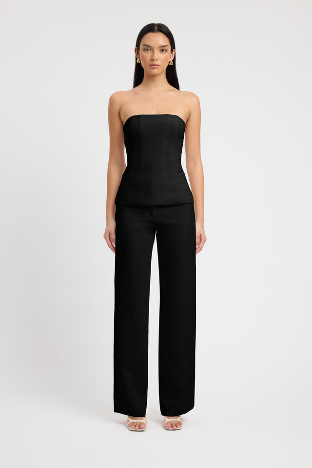 product Ariel Corset Kookai Fitted Squareneck Sleeveless Womens-Blouse 