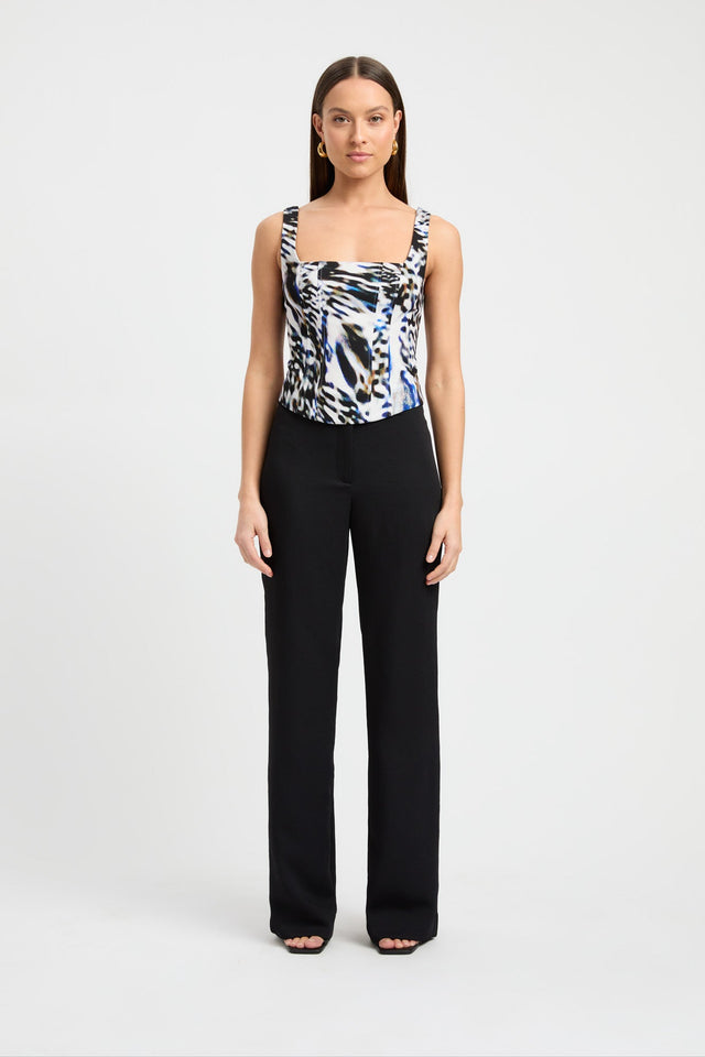 product Harley Corset Kookai Fitted Squareneck Sleeveless Womens-Blouse 