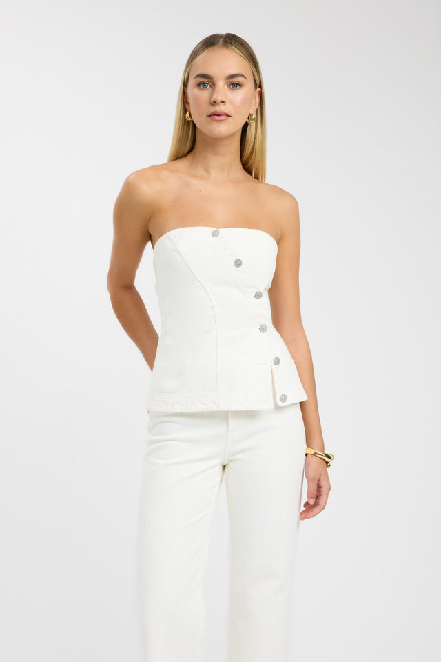 front Ezra Jean Kookai Regular High-rise black womens-regular-pants 