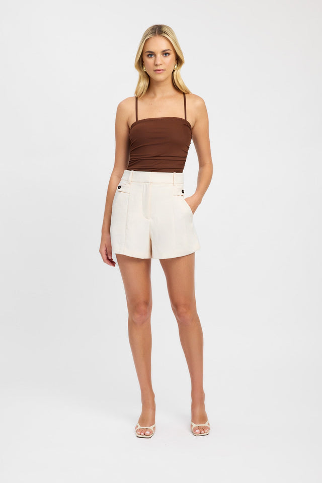 product Bolt Bodysuit Kookai Fitted Squareneck Sleeveless Womens-Blouse 