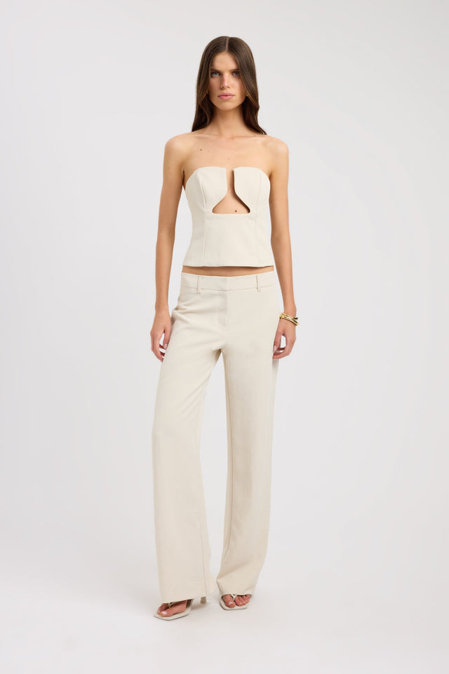 front Ariel Low Rise Pant Kookai relaxed Low-rise womens-regular-pants 