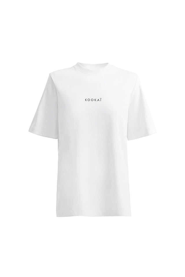 product Katalyst Tee Kookai High-neck Relaxed white womens-tees 